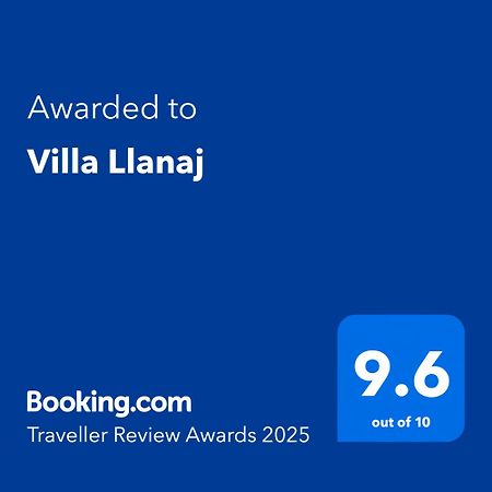 Villa Llanaj Berat Bagian luar foto